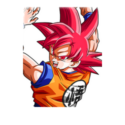 Thumbnail image for Super Saiyan God Goku + Hit